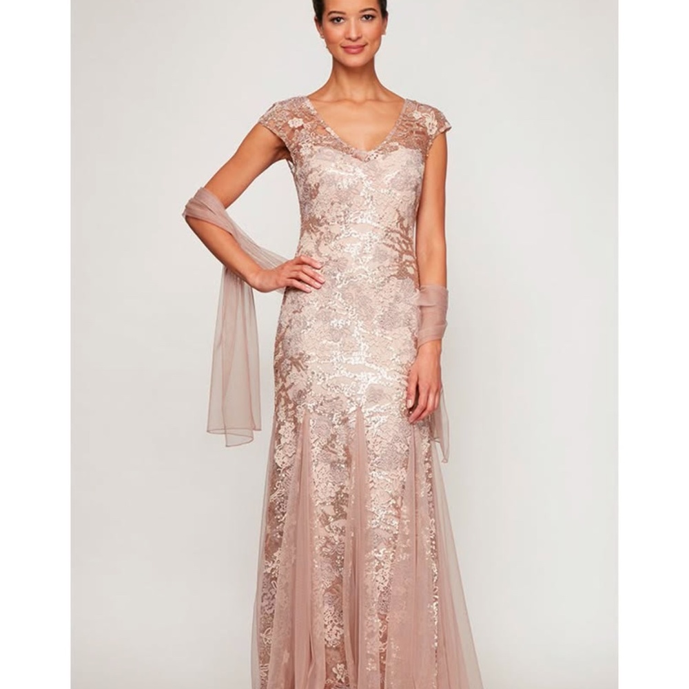 Never Worn! Alex Evenings Mother of the Bride Dress Size 10